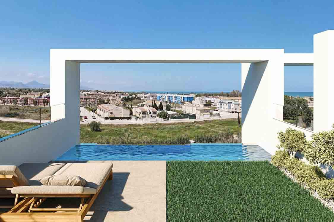 2 sypialnia Apartament na sprzedaż w Oliva z basenem - 255 000 € (Ref: 9443407)