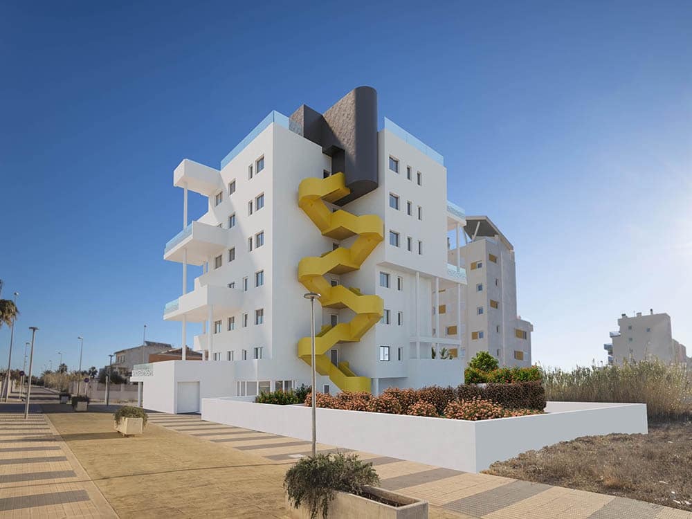 3 camera da letto Appartamento in vendita in Oliva con piscina - 280.000 € (Rif: 9443409)