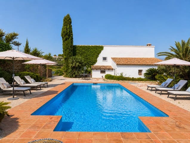 4 sypialnia Finka/Dom wiejski na sprzedaż w Benissa z basenem garażem - 685 000 € (Ref: 10006200)