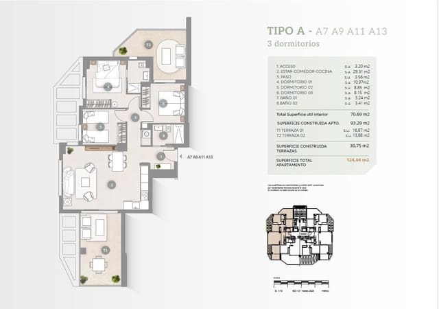 3 slaapkamer Appartement te koop in Calpe / Calp met zwembad garage - € 572.000 (Ref: 9472282)