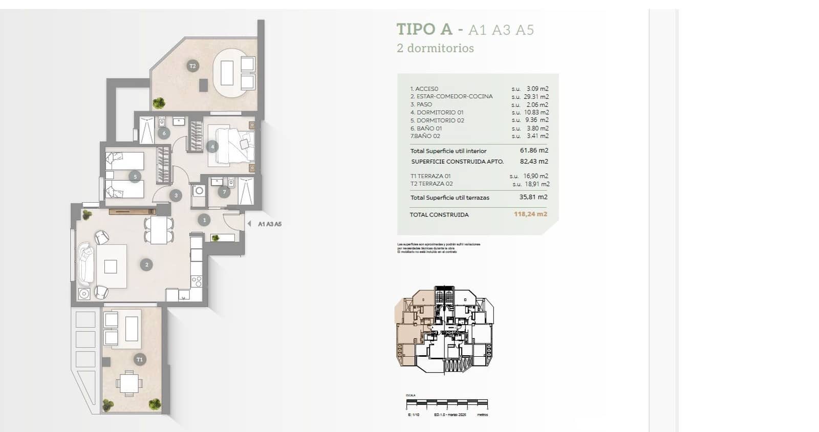 2 slaapkamer Appartement te koop in Calpe / Calp met zwembad garage - € 430.000 (Ref: 9472287)