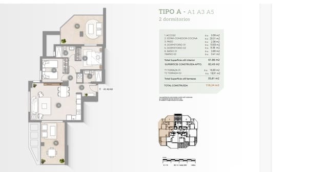 2 slaapkamer Appartement te koop in Calpe / Calp met zwembad garage - € 430.000 (Ref: 9472287)