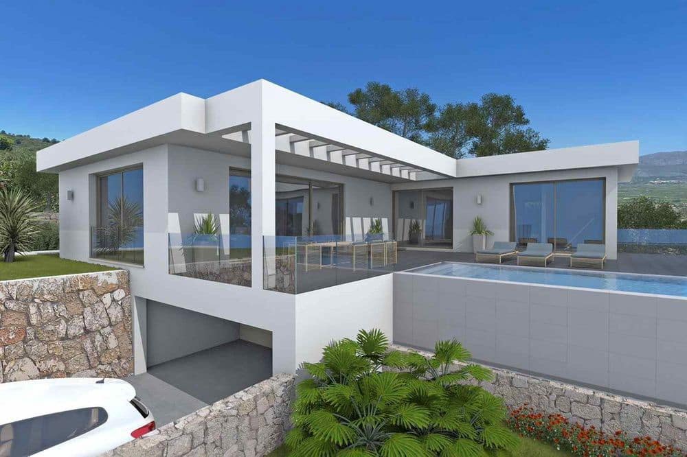 3 bedroom Villa for sale in Pedreguer with pool garage - € 1,295,000 (Ref: 9472300)