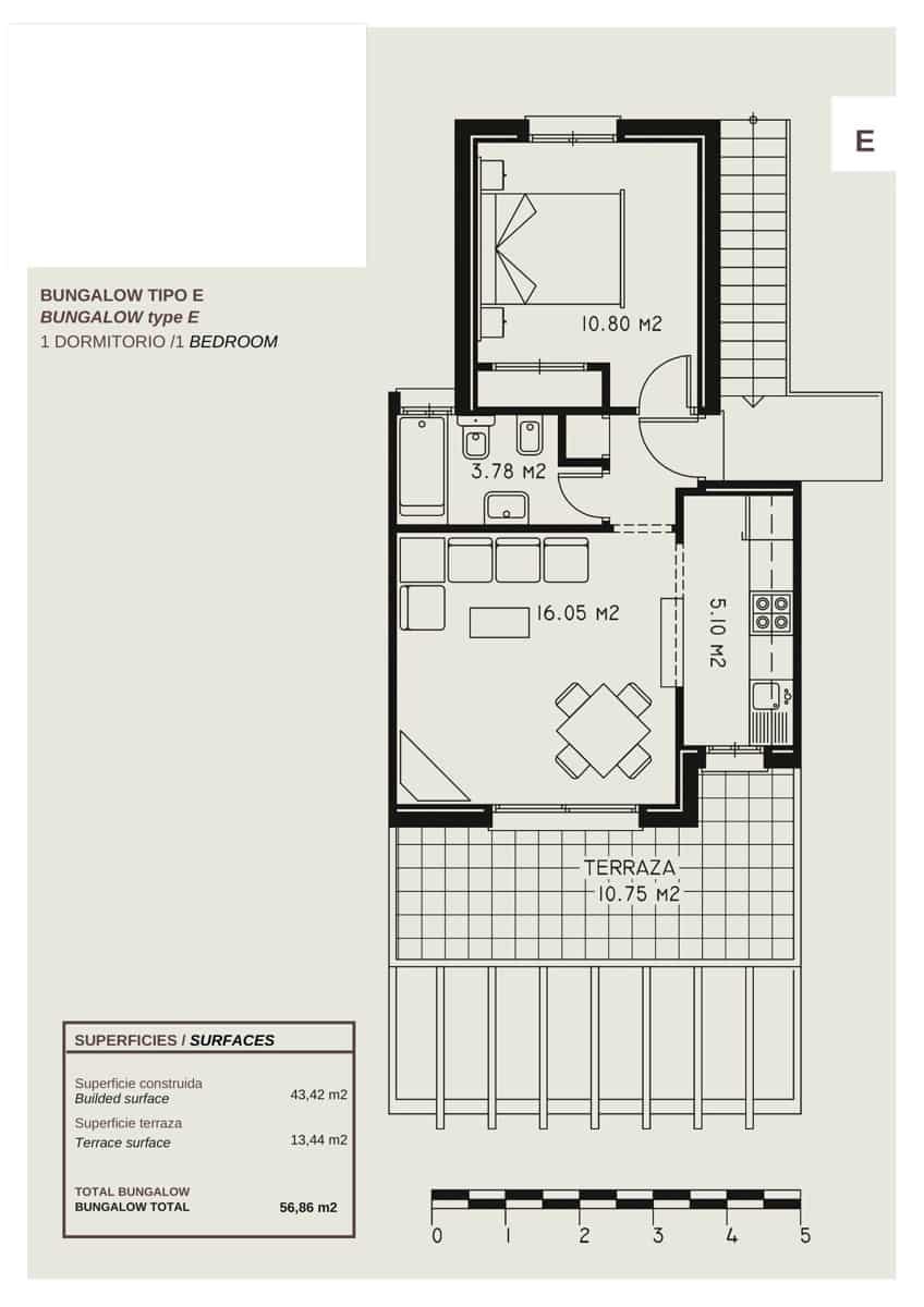 1 soveværelse Lejlighed til salg i Calpe / Calp med swimmingpool garage - € 180.000 (Ref: 9474685)