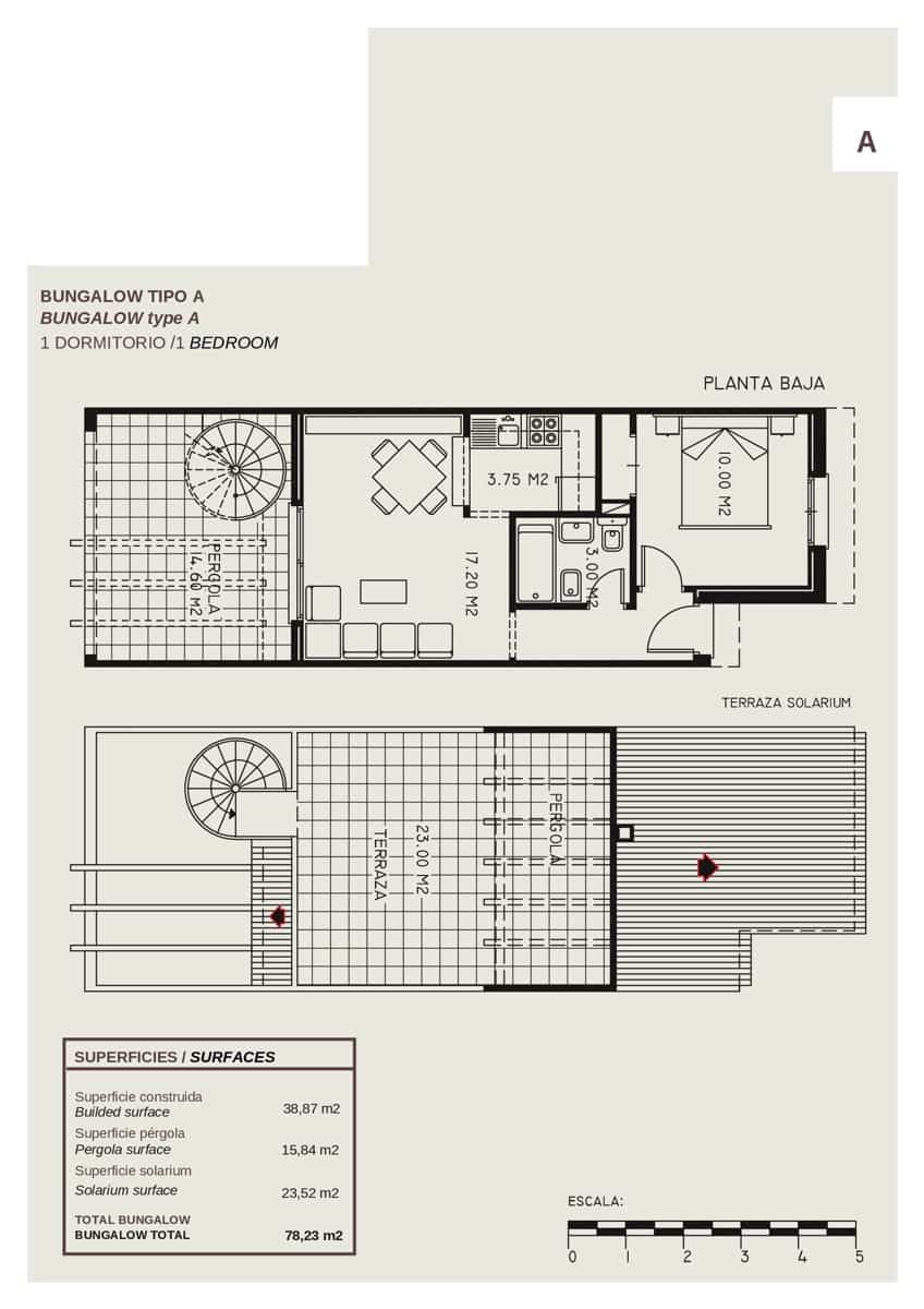 1 soveværelse Lejlighed til salg i Calpe / Calp med swimmingpool garage - € 185.000 (Ref: 9474686)