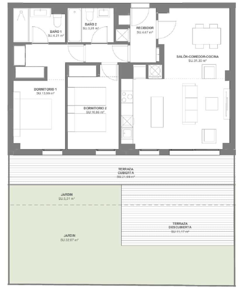 2 sypialnia Apartament na sprzedaż w Torre de Benagalbon z basenem - 389 000 € (Ref: 9388656)