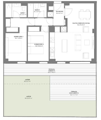 2 bedroom Apartment for sale in Torre de Benagalbon, Rincón de la Victoria with pool - € 389,000 (Ref: 9388656)