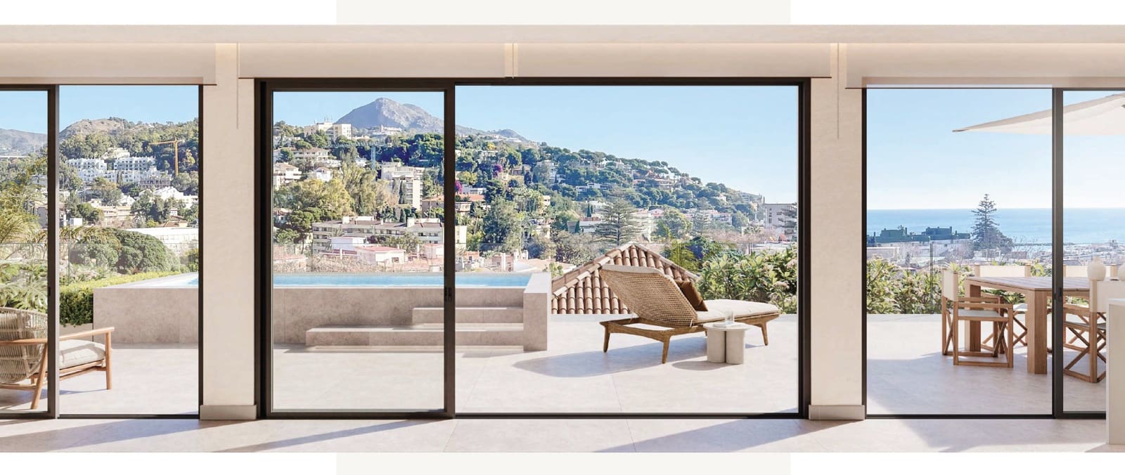 Lägenhet till salu i Malaga stad med pool - 895 000 € (Ref: 9517946)