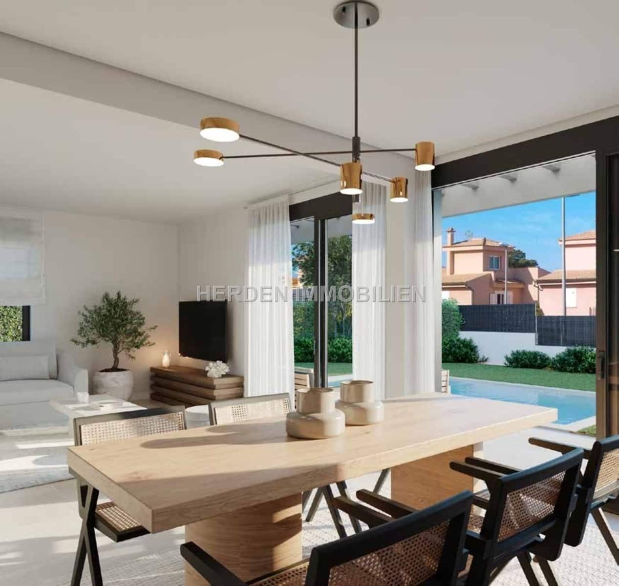 4 makuuhuone Rivitalo myytävänä paikassa Llucmajor mukana uima-altaan - 980 000 € (Ref: 9733830)