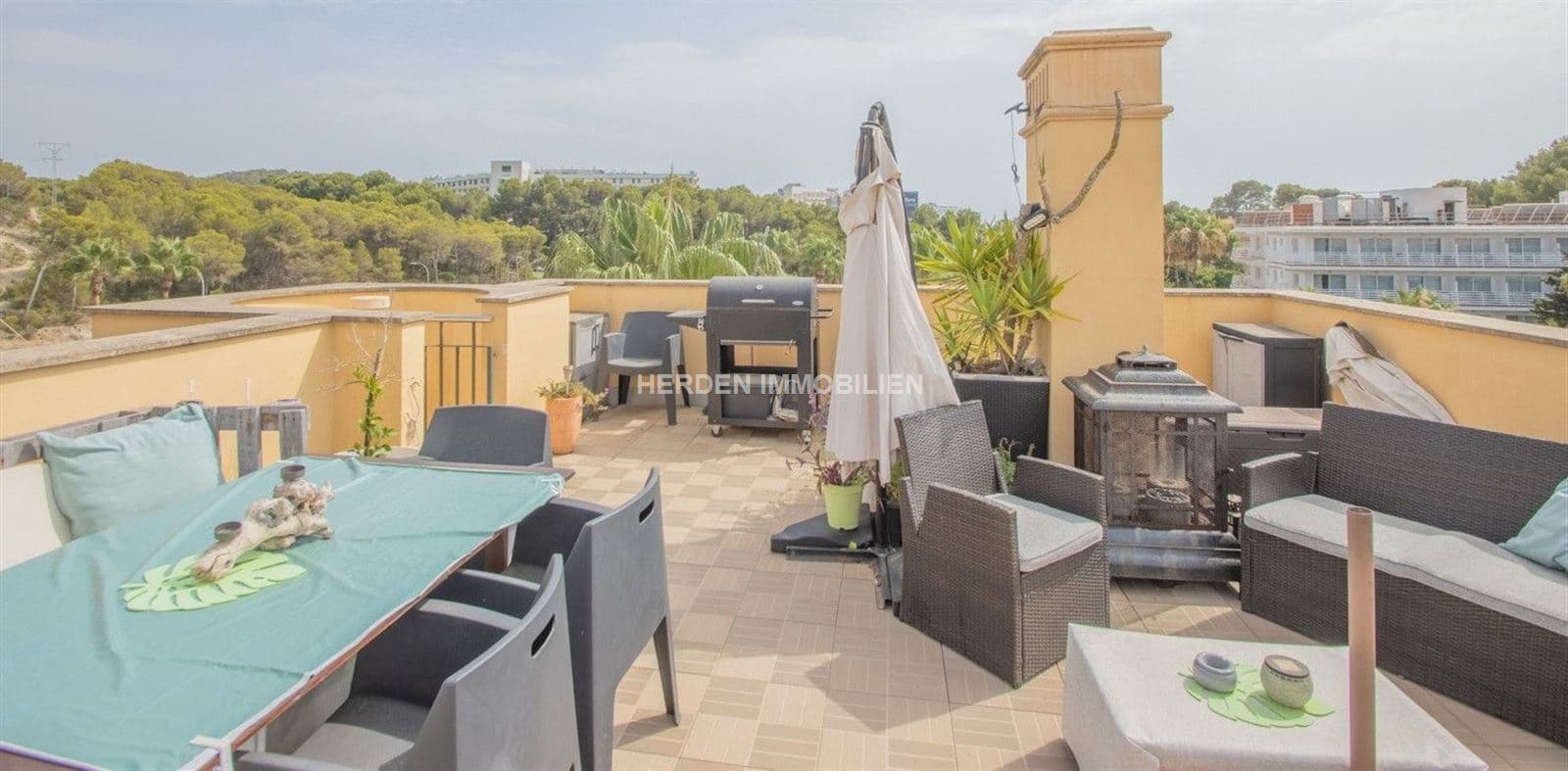 3 sovrum Takvåning till salu i Calvia med pool - 1 150 000 € (Ref: 9733850)