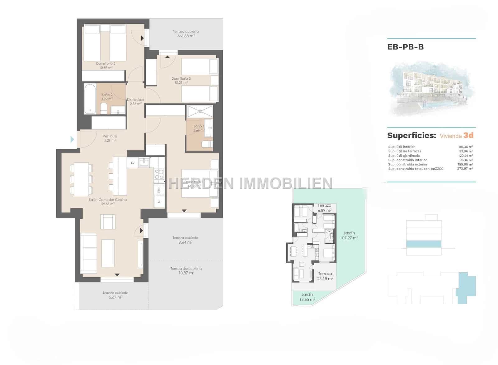 3 soveværelse Lejlighed til salg i Calvia med swimmingpool - € 785.000 (Ref: 9746684)