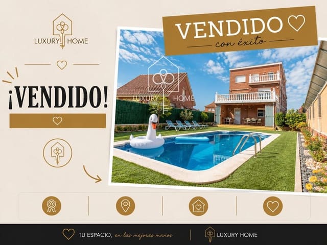 5 slaapkamer Villa te koop in Viladecans met zwembad garage - € 890.000 (Ref: 9996390)