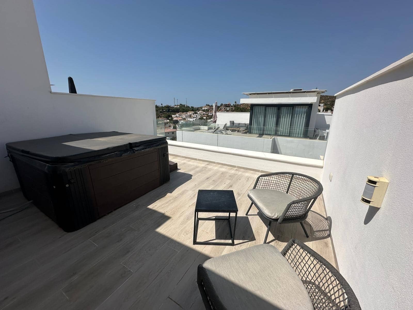 3 soveværelse Semi-Rækkehus til leje i Fuengirola med swimmingpool garage - € 4.400 (Ref: 9519056)