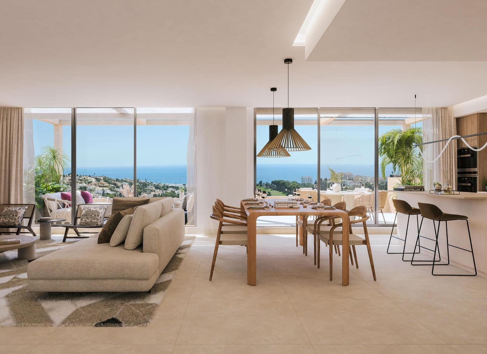 2 soveværelse Lejlighed til salg i Torrequebrada med swimmingpool garage - € 430.000 (Ref: 9548378)