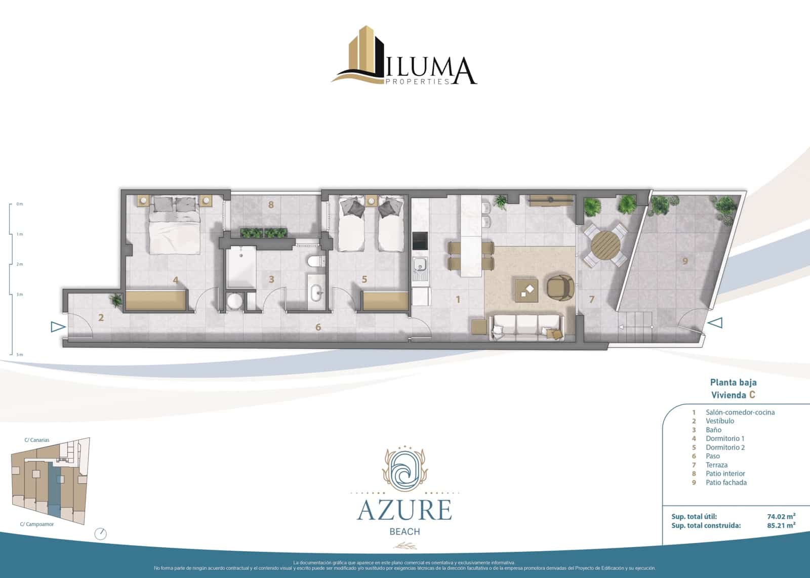 2 bedroom Apartment for sale in Lo Pagan with pool garage - € 460,000 (Ref: 9506613)