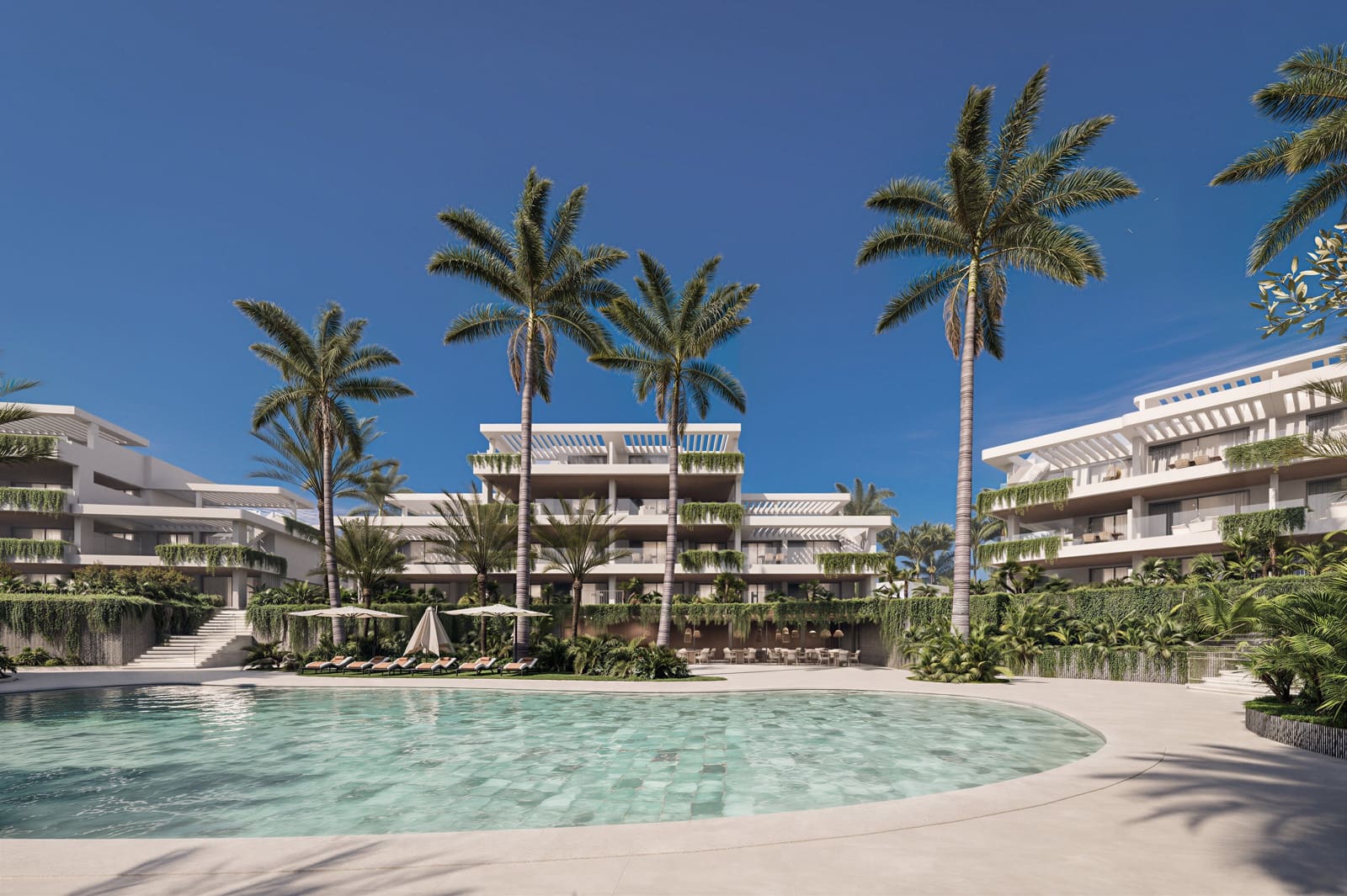 3 chambre Appartement à vendre à Estepona avec piscine garage - 1 227 450 € (Ref: 9769037)