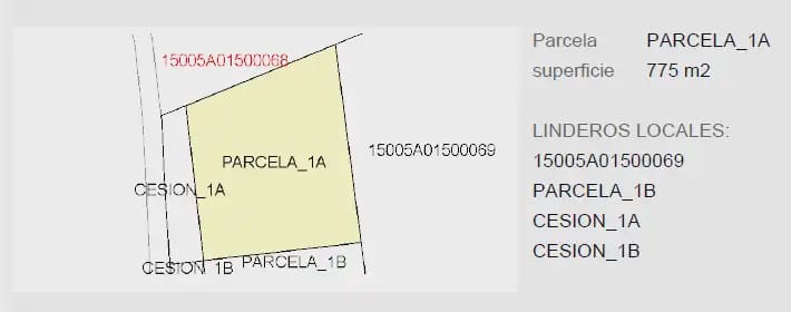 Byggetomt til salgs i A Laracha - € 82 000 (Ref: 9857808)