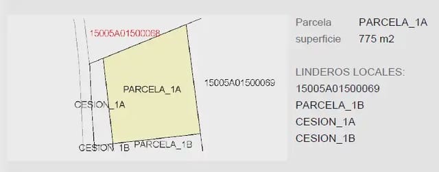 Byggetomt til salgs i A Laracha - € 82 000 (Ref: 9857808)