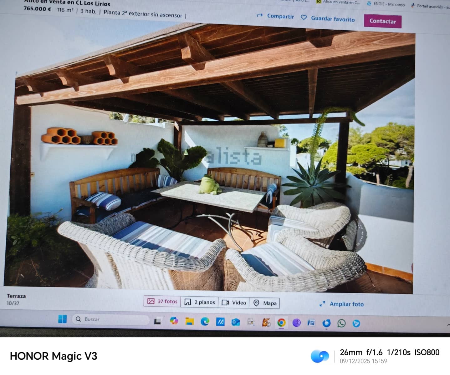 4 makuuhuone Ranta-asunto myytävänä paikassa Santa Eulalia / Santa Eularia mukana uima-altaan 
autotalli - 765 000 € (Ref: 9426618)