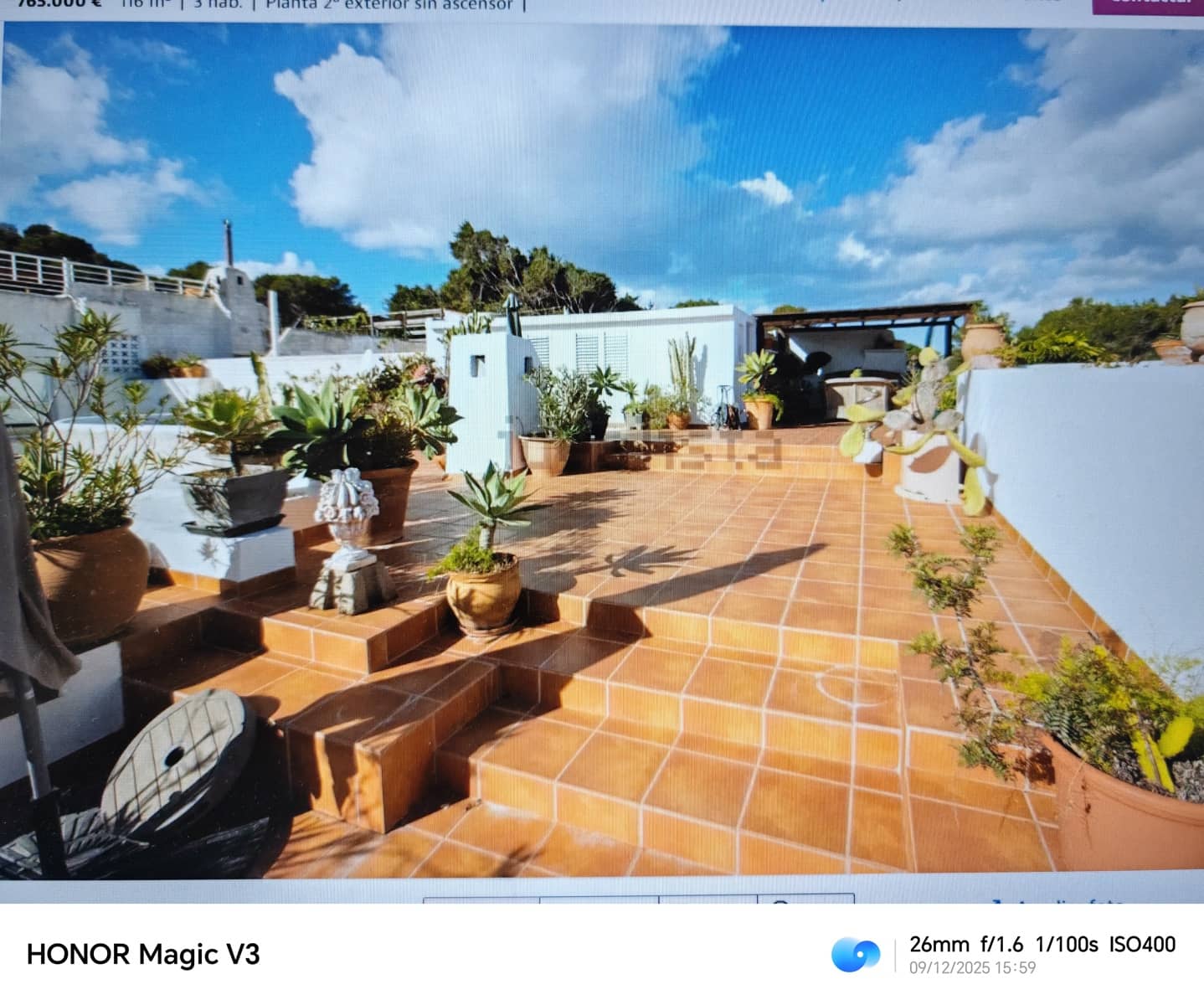 4 makuuhuone Ranta-asunto myytävänä paikassa Santa Eulalia / Santa Eularia mukana uima-altaan 
autotalli - 765 000 € (Ref: 9426618)