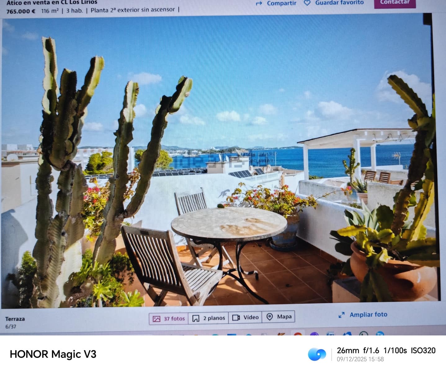 4 makuuhuone Ranta-asunto myytävänä paikassa Santa Eulalia / Santa Eularia mukana uima-altaan 
autotalli - 765 000 € (Ref: 9426618)