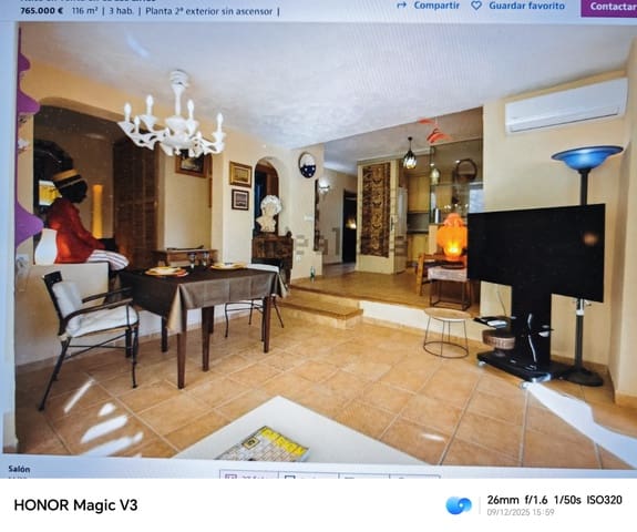 4 soveværelse Strandlejlighed til salg i Santa Eulalia / Santa Eularia med swimmingpool garage - € 765.000 (Ref: 9426618)