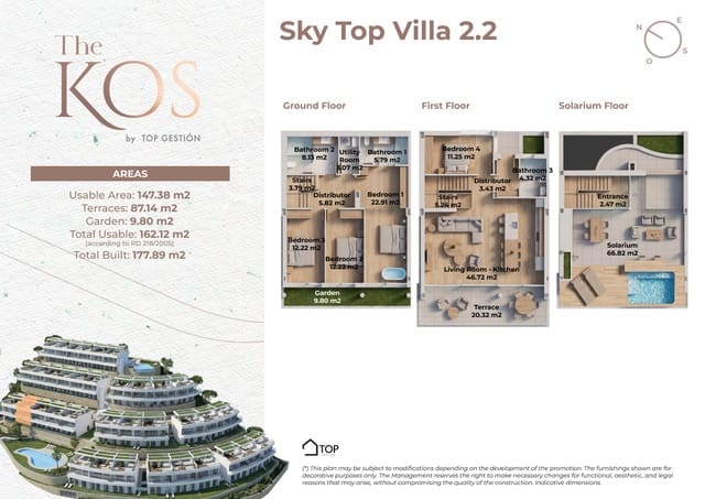 4 sypialnia Willa na sprzedaż w El Higuerón, Fuengirola z basenem garażem - 1 300 000 € (Ref: 9713673)