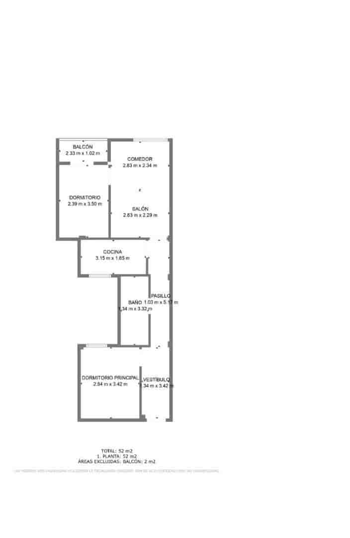 2 quarto Apartamento para venda em Valencia cidade - 145 000 € (Ref: 9438029)