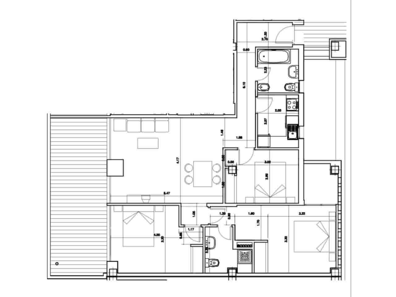 3 soverom Penthouse til salgs i Ayamonte med svømmebasseng garasje - € 425 000 (Ref: 9443612)