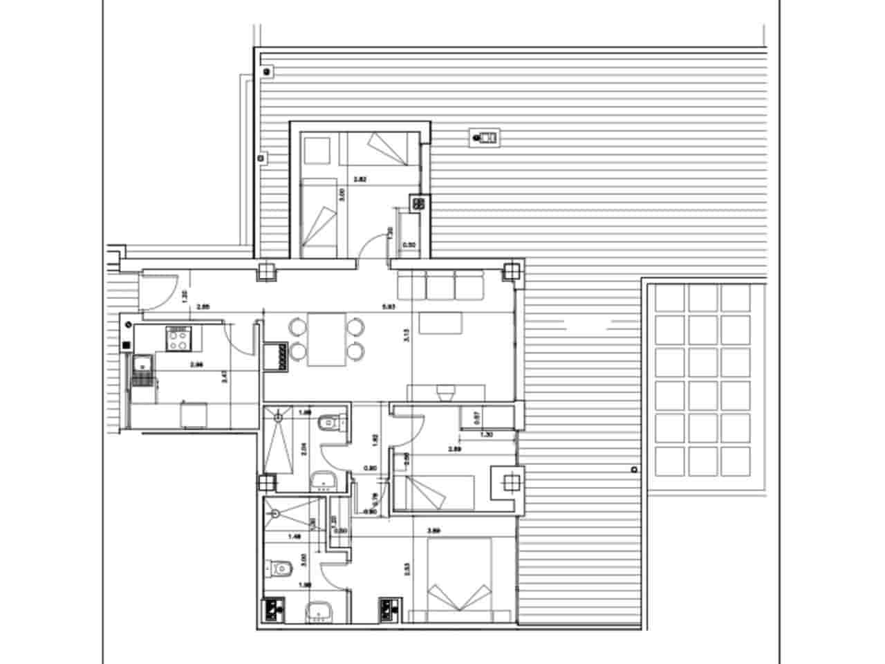 3 soverom Penthouse til salgs i Ayamonte med svømmebasseng garasje - € 425 000 (Ref: 9443623)
