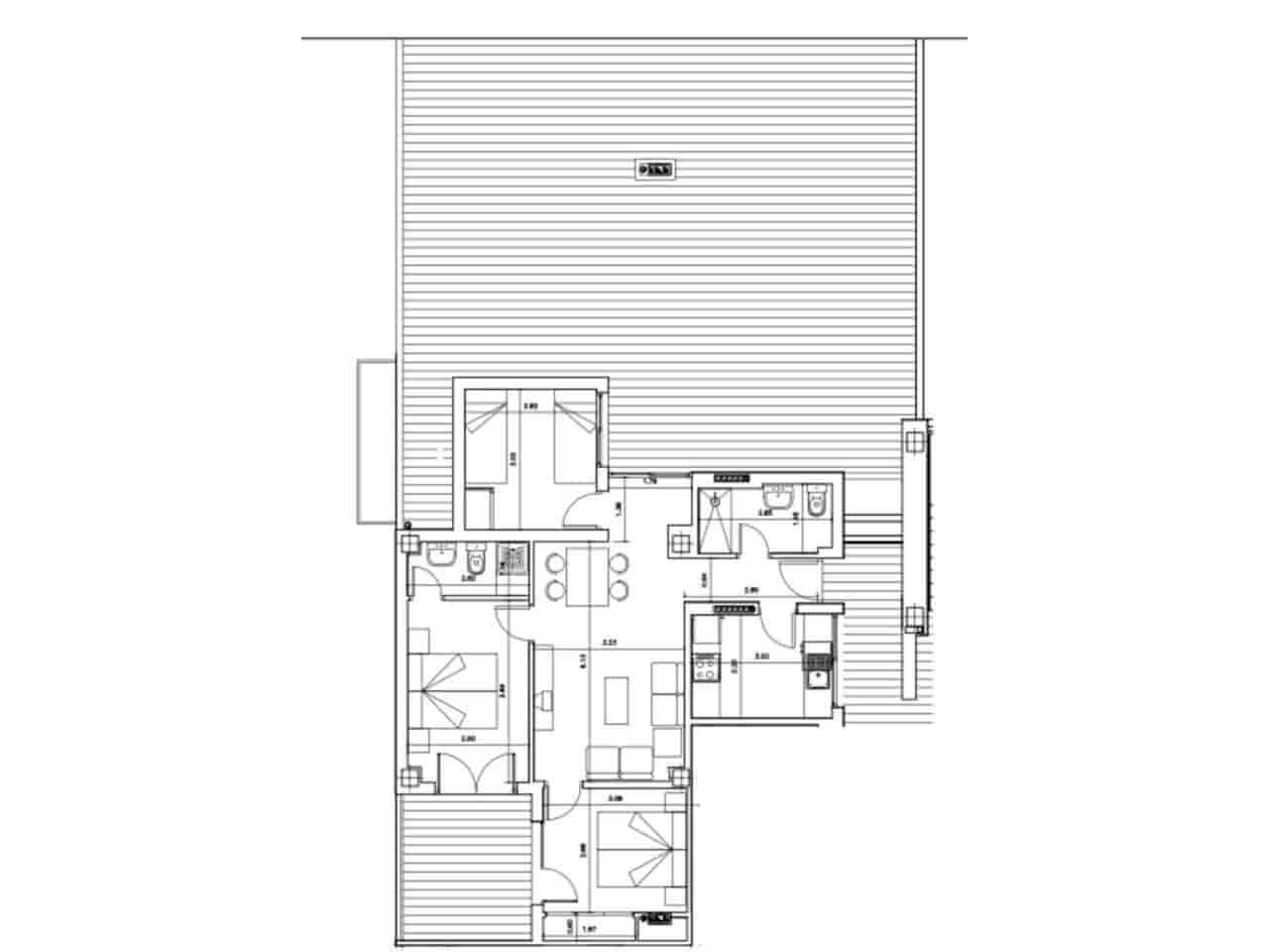 3 bedroom Penthouse for sale in Ayamonte with pool garage - € 425,000 (Ref: 9443625)