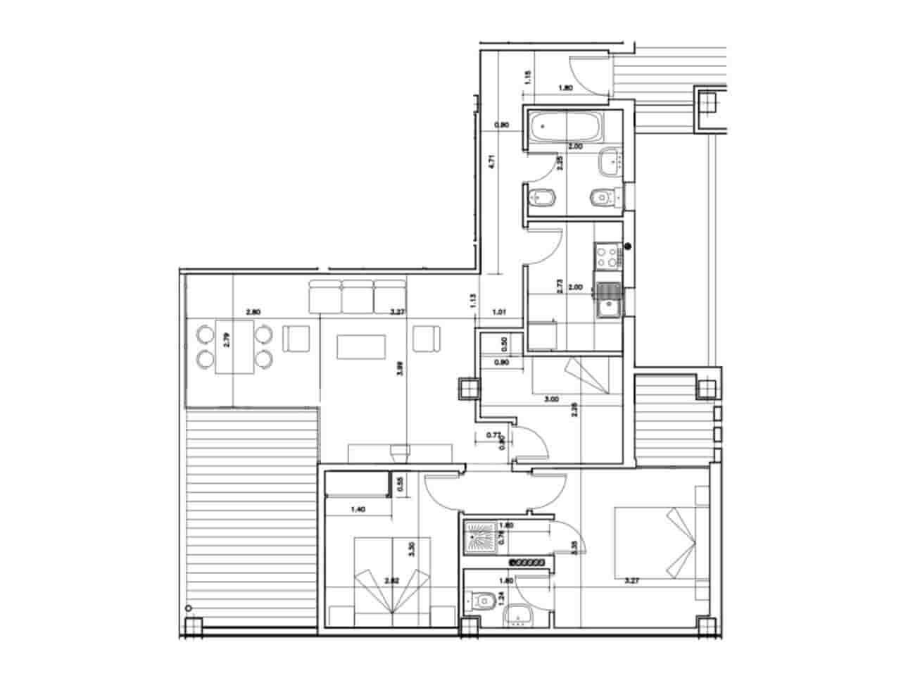 3 bedroom Penthouse for sale in Ayamonte with pool garage - € 425,000 (Ref: 9443631)