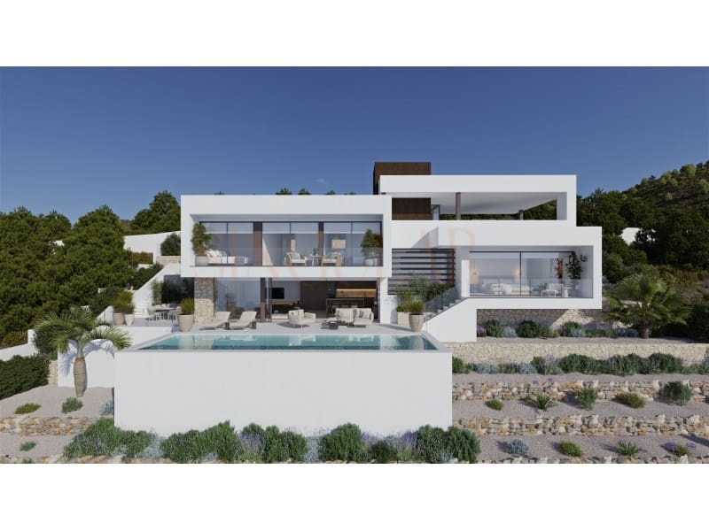 4 slaapkamer Villa te koop in Altea met zwembad garage - € 2.650.000 (Ref: 10025355)