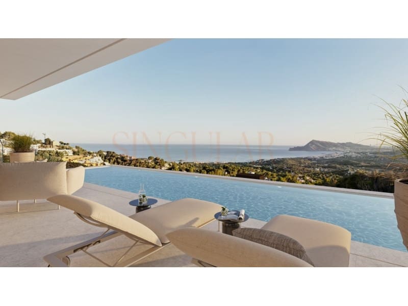 4 chambre Villa/Maison à vendre à Altea avec piscine garage - 2 400 000 € (Ref: 10025356)