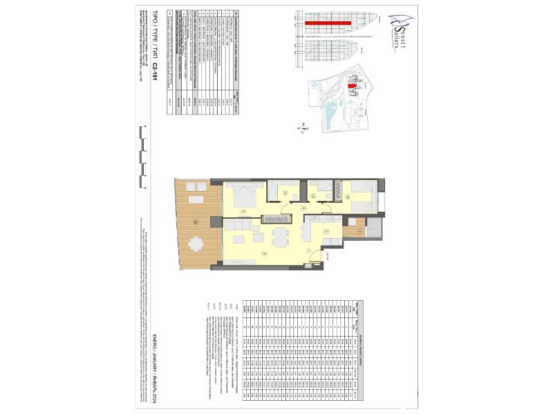 2 sypialnia Apartament na sprzedaż w Benidorm z basenem - 640 000 € (Ref: 9549822)