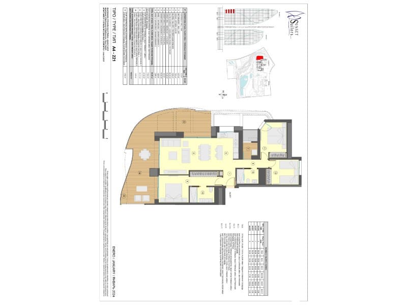 3 sypialnia Apartament na sprzedaż w Benidorm z basenem - 880 000 € (Ref: 9549824)