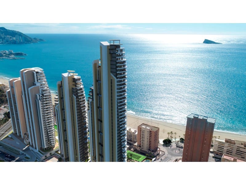 3 sypialnia Apartament na sprzedaż w Benidorm z basenem - 880 000 € (Ref: 9549824)