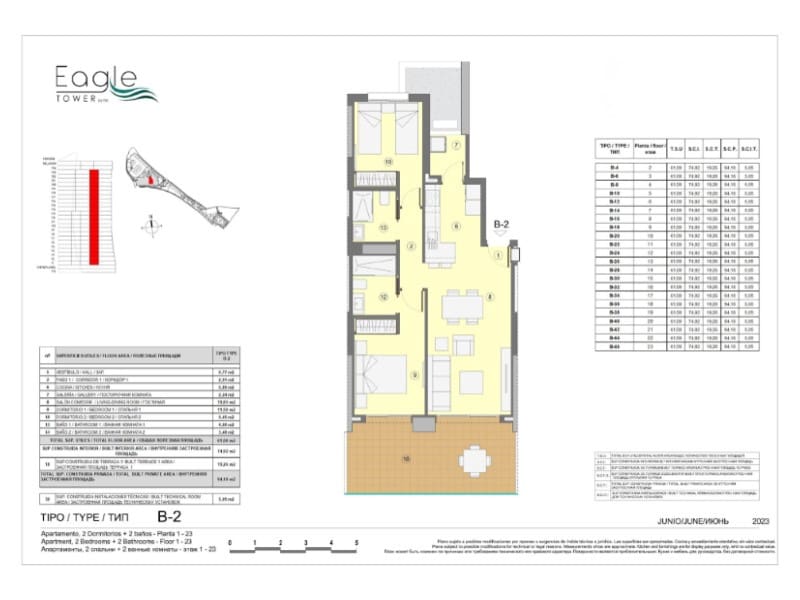 2 sypialnia Apartament na sprzedaż w Benidorm - 497 000 € (Ref: 9549825)
