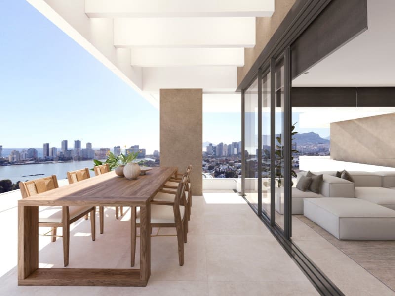 3 soveværelse Lejlighed til salg i Calpe / Calp med swimmingpool - € 904.000 (Ref: 9549835)