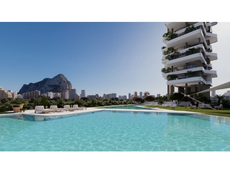 3 soveværelse Lejlighed til salg i Calpe / Calp med swimmingpool - € 904.000 (Ref: 9549835)