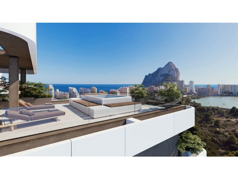 3 soveværelse Lejlighed til salg i Calpe / Calp med swimmingpool - € 1.018.000 (Ref: 9549838)