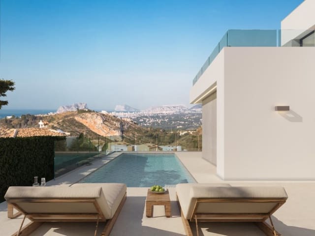 3 soveværelse Villa til salg i Cumbre del Sol, Benitachell / Benitatxell med swimmingpool - € 1.590.000 (Ref: 9549841)