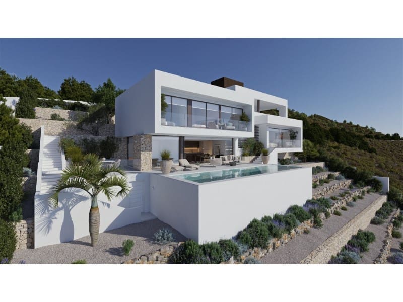4 soverom Villa til salgs i Altea la Vella med svømmebasseng - € 2 465 000 (Ref: 9549849)