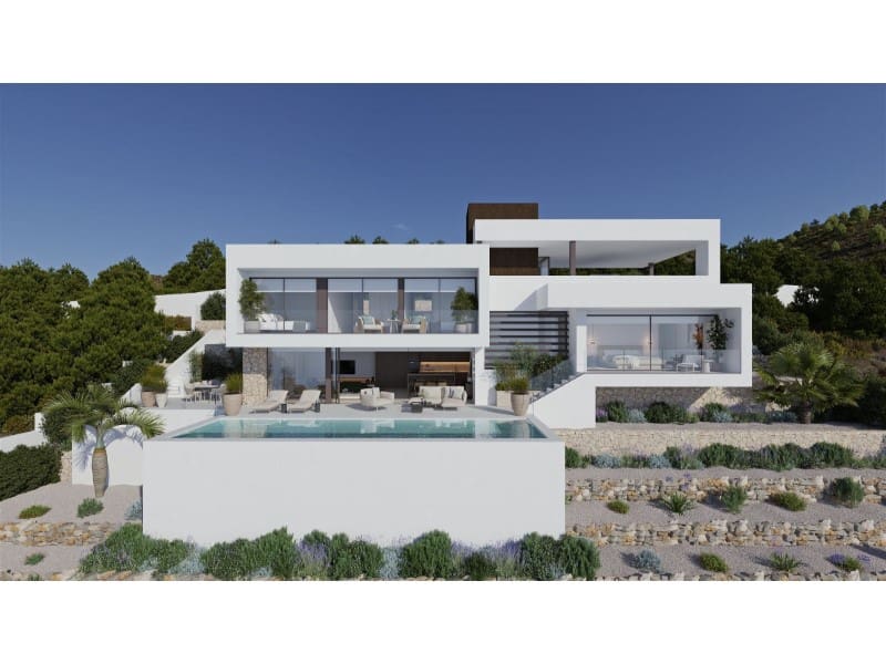 4 quarto Moradia para venda em Altea la Vella com piscina - 2 345 000 € (Ref: 9549851)