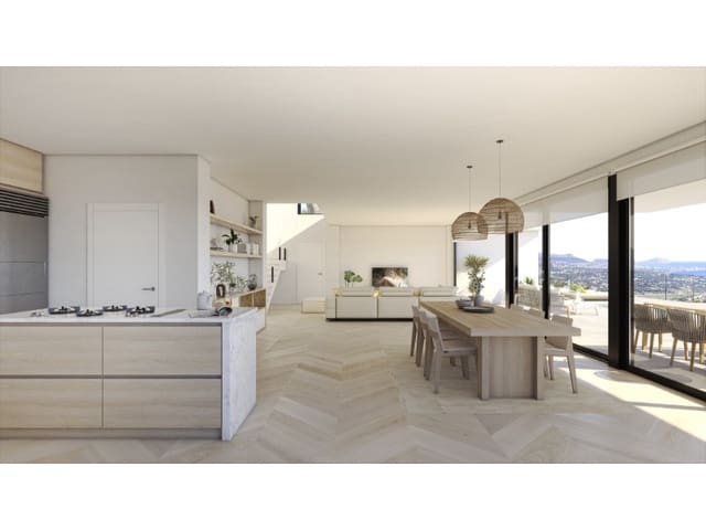 4 makuuhuone Huvila myytävänä paikassa Cumbre del Sol, Benitachell / Benitatxell mukana uima-altaan - 2 720 000 € (Ref: 9549857)