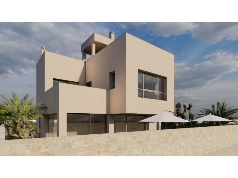 3 sypialnia Willa na sprzedaż w Torre de la Horadada z basenem garażem - 1 895 000 € (Ref: 9565212)