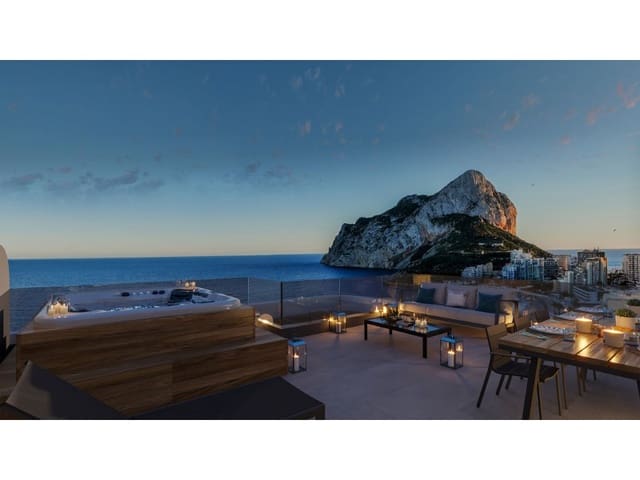 3 chambre Appartement à vendre à Calpe / Calp avec piscine - 1 080 300 € (Ref: 9582908)