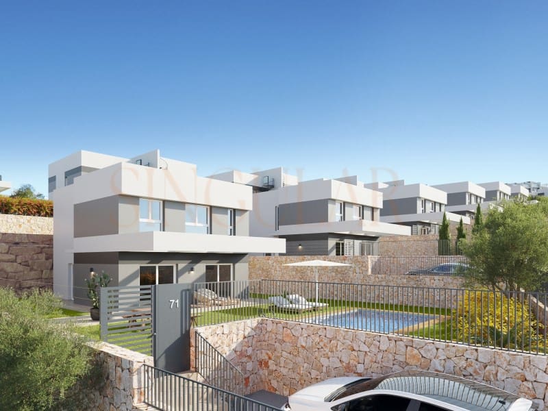 4 bedroom Villa for sale in Finestrat with pool - € 555,000 (Ref: 9959396)