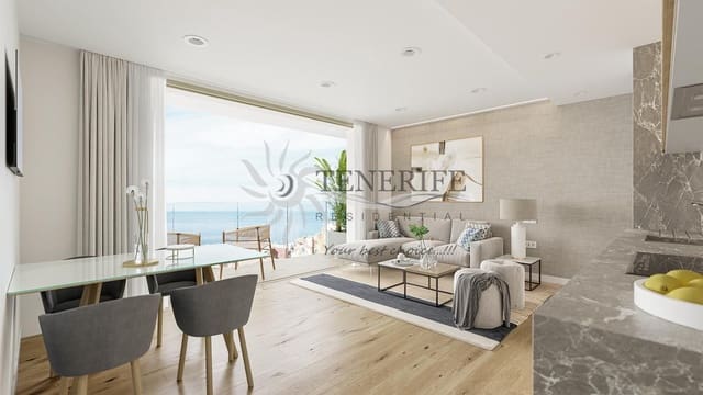 Piso de 2 habitaciones en Puerto Santiago, Santiago del Teide en venta con garaje - 325.000 € (Ref: 9459405)