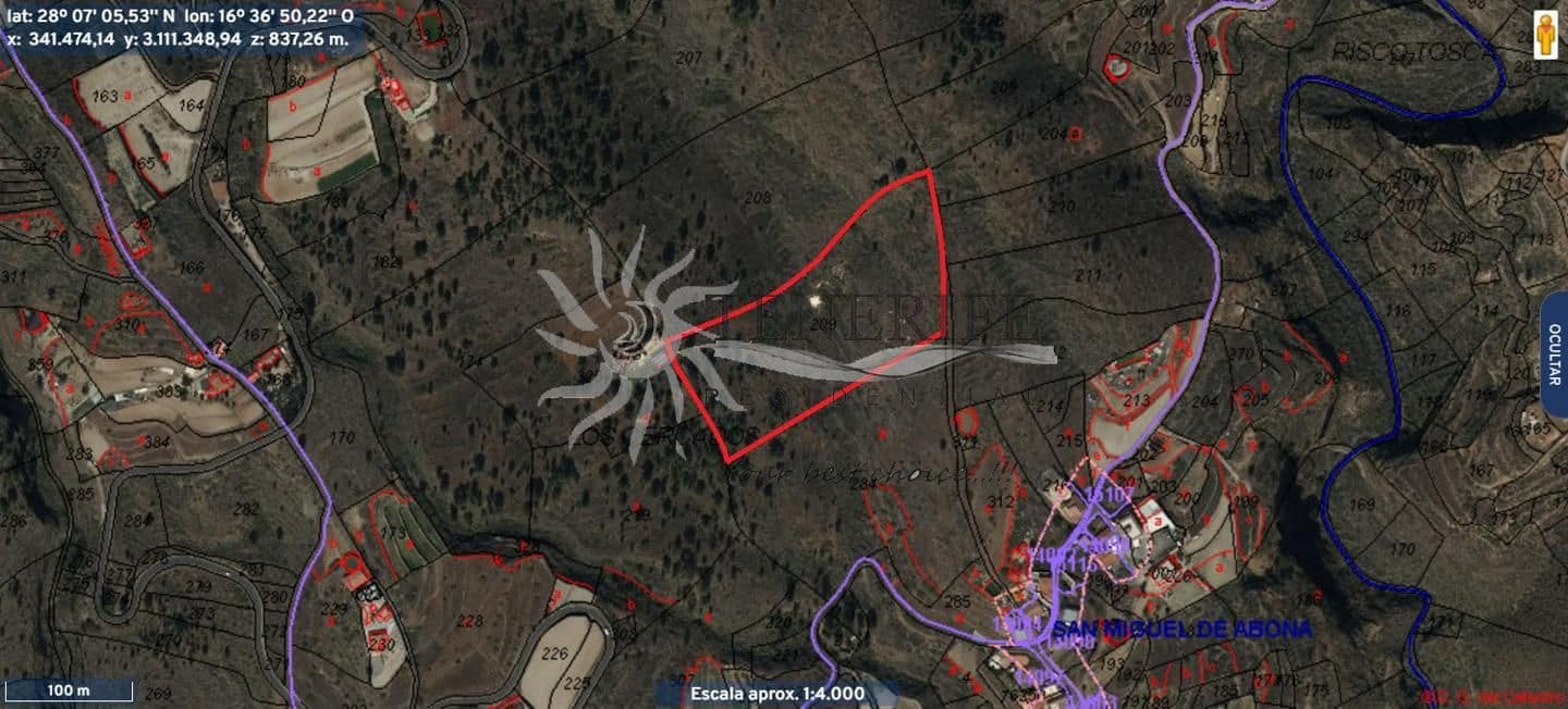 Landgrundstück zu verkaufen in San Miguel de Abona - 82.000 € (Ref: 9807218)